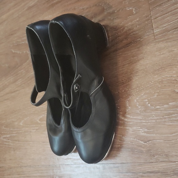 (7.5) Freed of London Made in England Hand-Lasted Mary Jane Style Tap Shoes - Picture 2 of 16